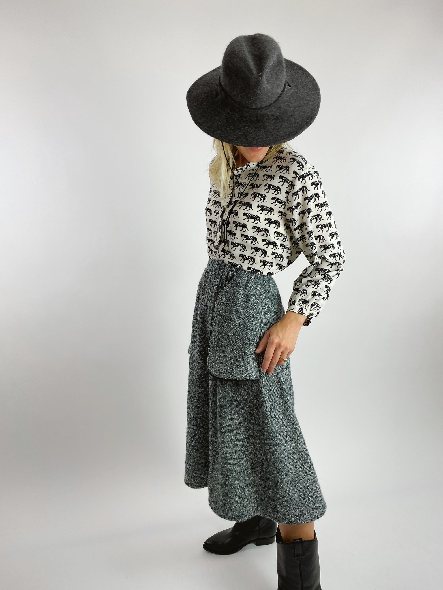 Pocket Skirt - Midi