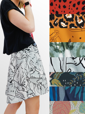 Drop Hem - Long Mini